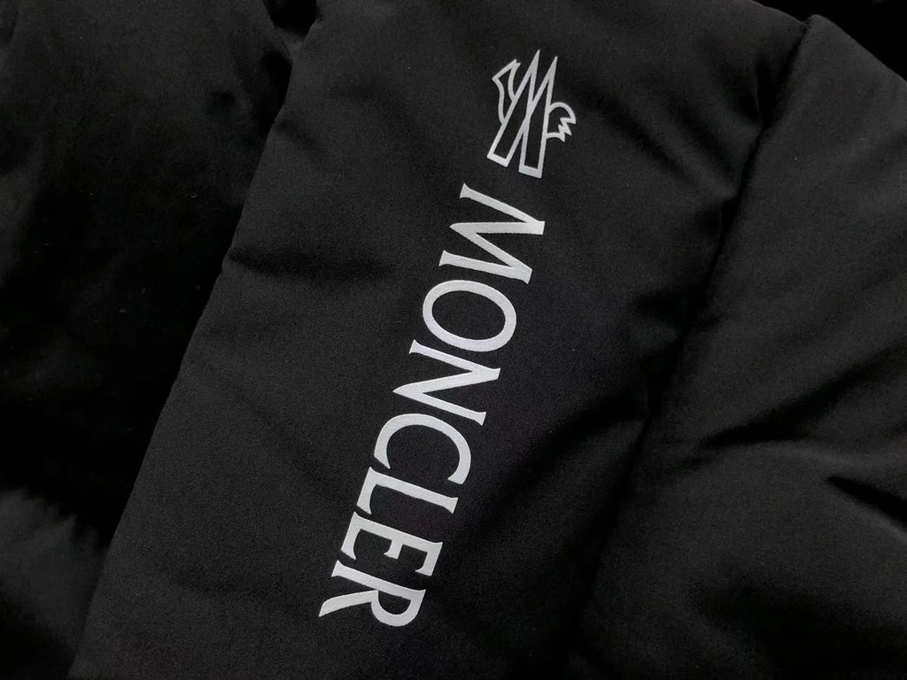 Moncler Technical Down Jacket – Men's Quilted Puffer in Black