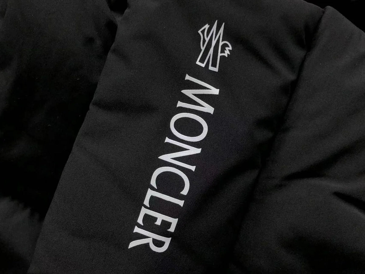 Moncler Technical Down Jacket – Men's Quilted Puffer in Black