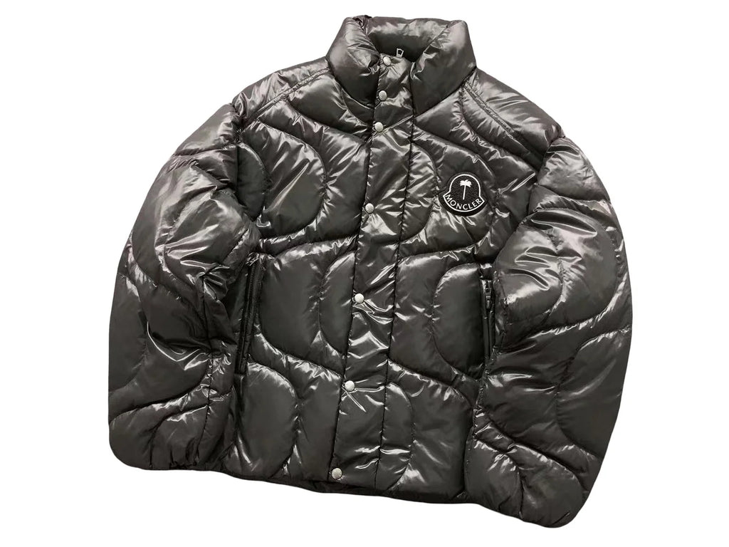 Moncler x Palm Angels Haunani Down Jacket – Limited Edition in Grey