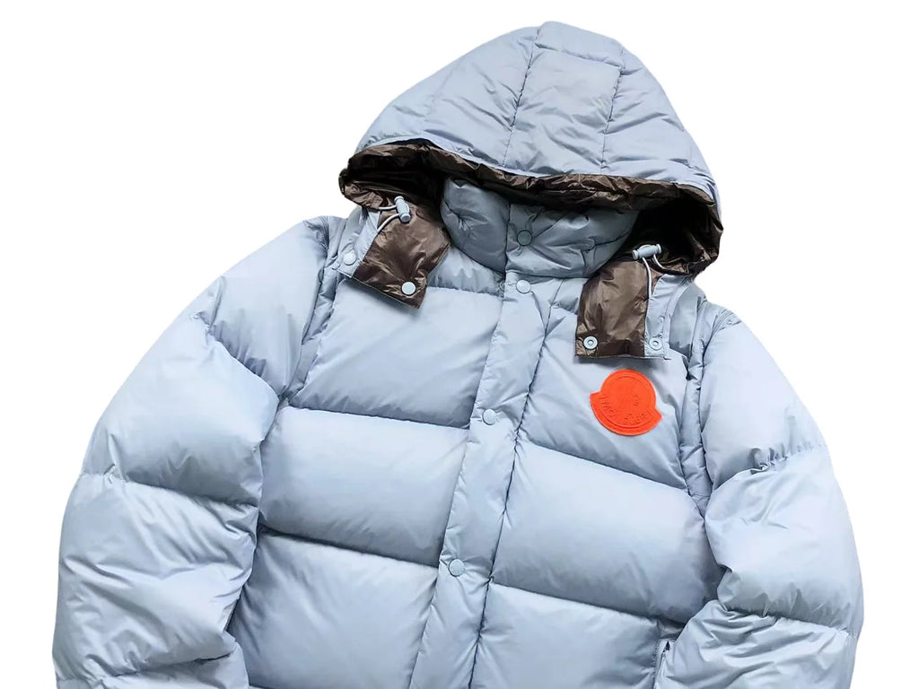 Moncler Cyclone Down Jacket – Men's Quilted Puffer in Blue