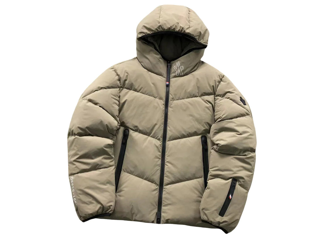 Moncler Arcesaz Down Jacket – Men's Quilted Puffer in Khaki