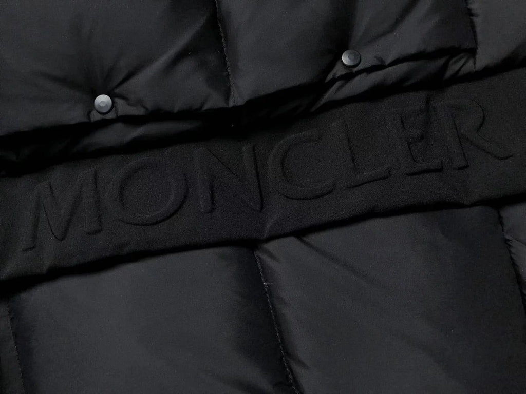 Moncler Madeira Down Jacket – Women's Triple Black Quilted Puffer