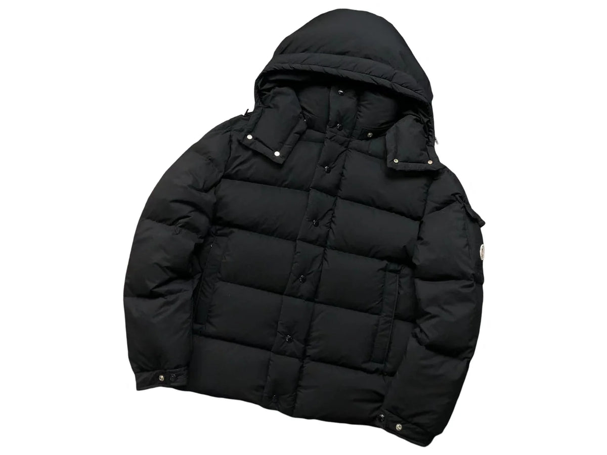 Moncler Vezere Down Jacket – Women's Triple Black Quilted Puffer