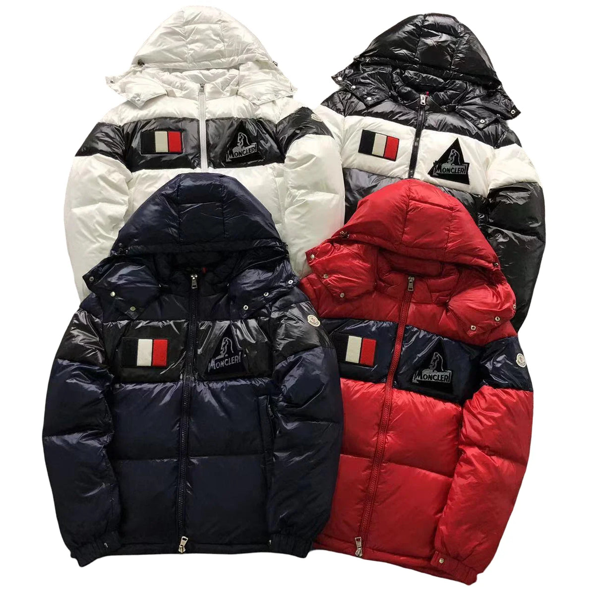 Moncler Gary Down Jacket – Men's Quilted Puffer in White
