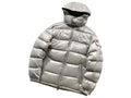 Moncler Maya Down Jacket – Men's Quilted Puffer in Grey