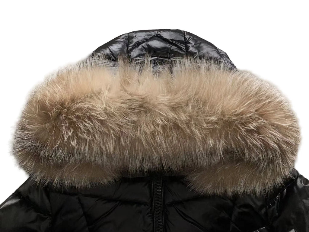 Moncler Moka Parka – Women's Luxury Down Parka in Black