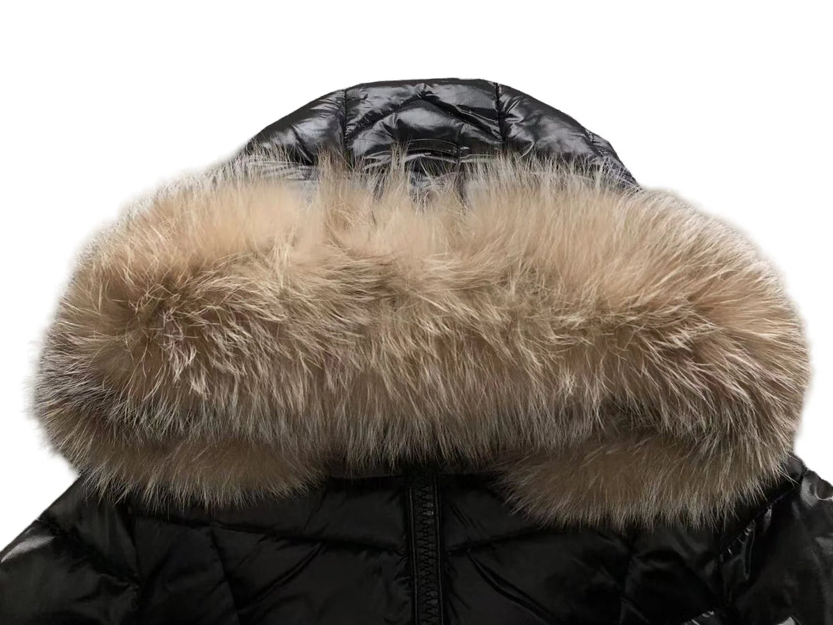 Moncler Moka Parka – Women's Luxury Down Parka in Black