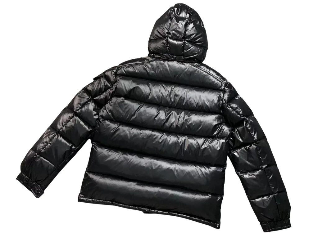Moncler Maya Down Jacket – Men's Quilted Puffer in Black