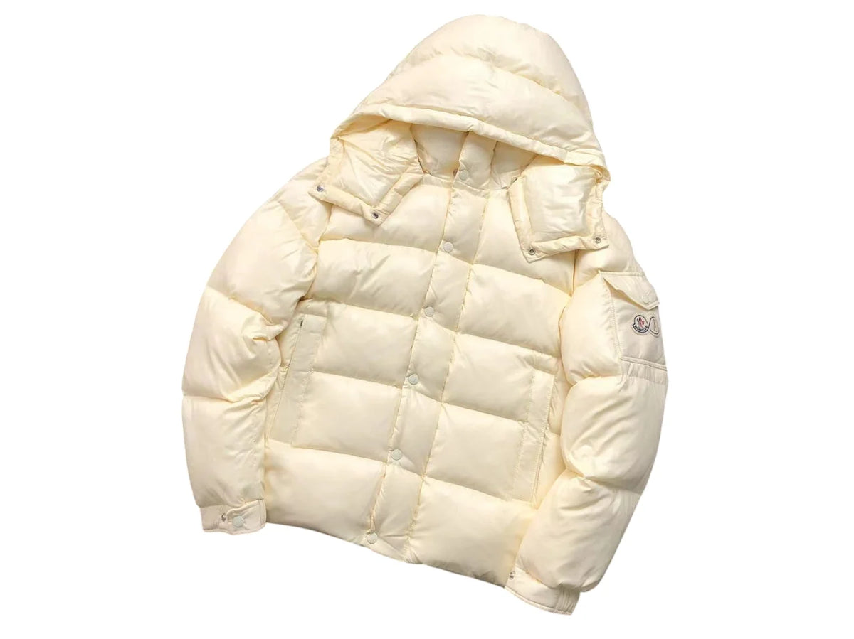 Moncler Maya 70th Anniversary Down Jacket – Limited Edition in Cream