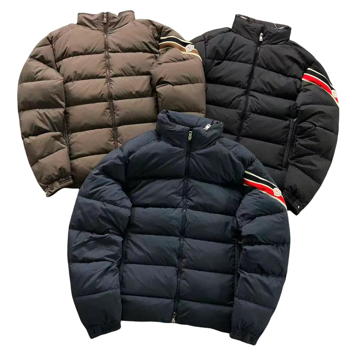 Moncler Solayan Down Jacket – Women's Quilted Puffer in Navy