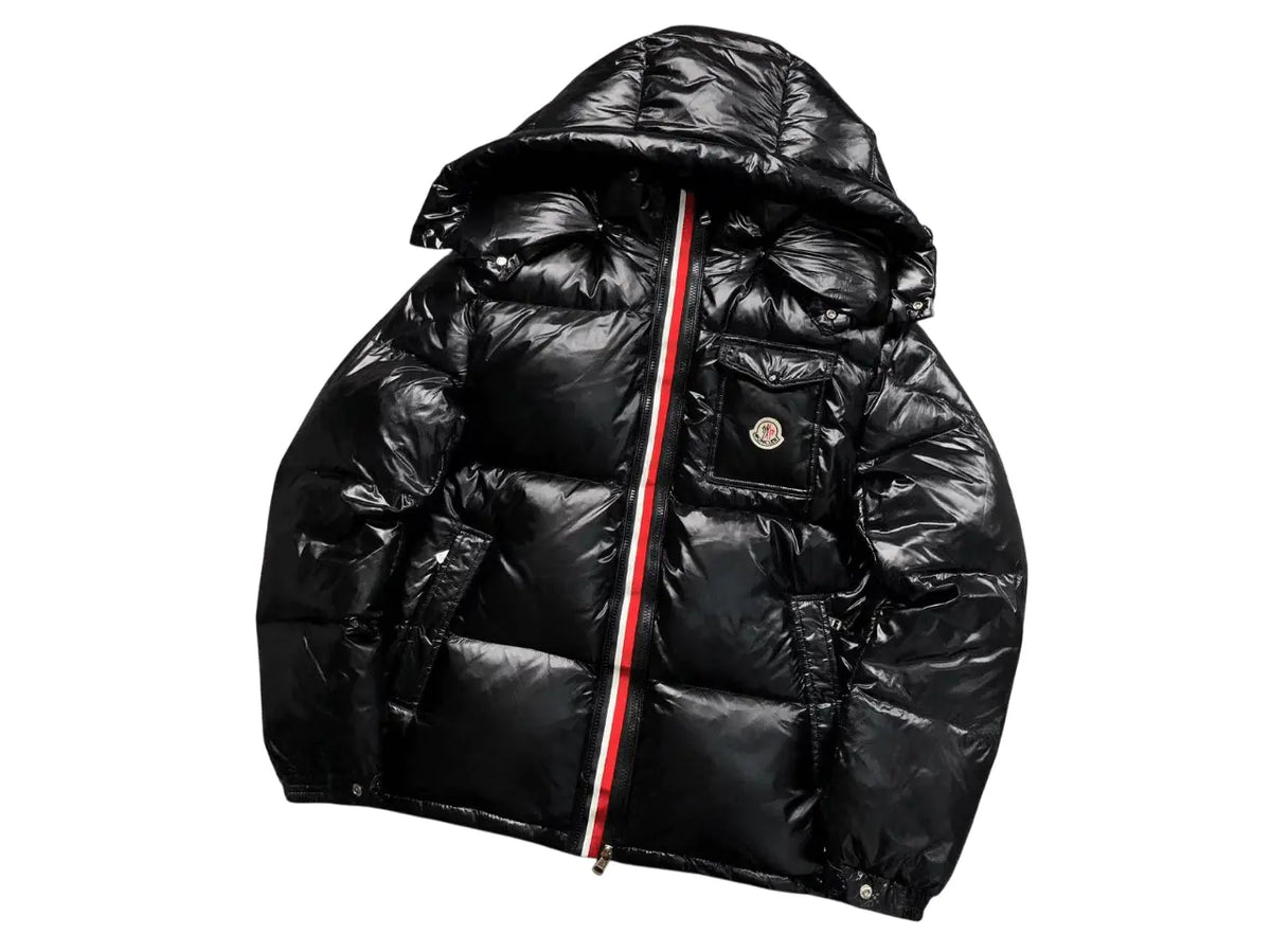 Moncler Montbeliard Down Jacket – Men's Quilted Puffer in Black