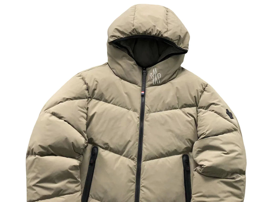 Moncler Arcesaz Down Jacket – Men's Quilted Puffer in Khaki
