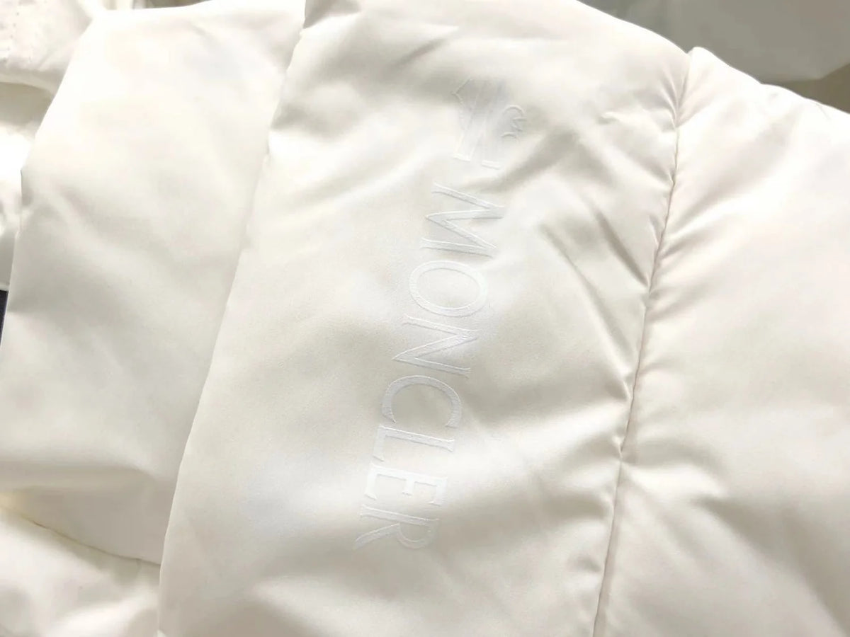 Moncler Technical Down Jacket – Men's Quilted Puffer in White