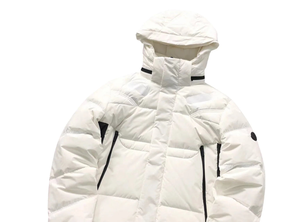 Moncler Technical Down Jacket – Men's High-Performance Puffer in White