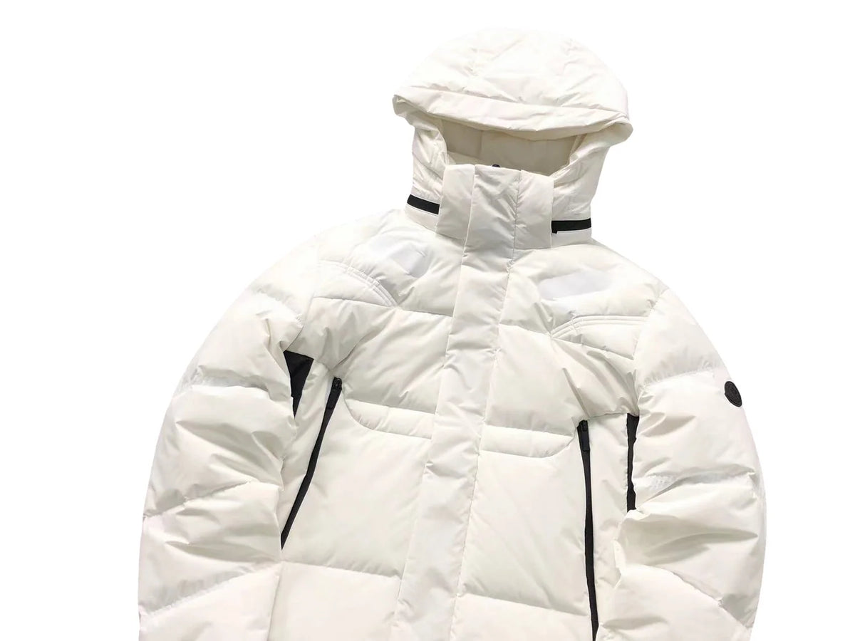 Moncler Technical Down Jacket – Men's High-Performance Puffer in White