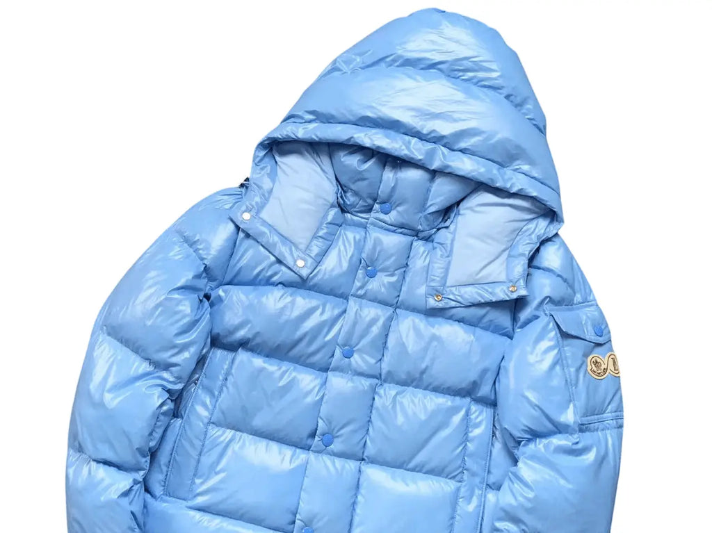 Moncler Maya 70th Anniversary Down Jacket – Limited Edition in Blue