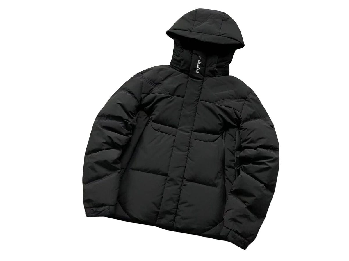 Moncler Technical Down Jacket – Men's Quilted Puffer in Black
