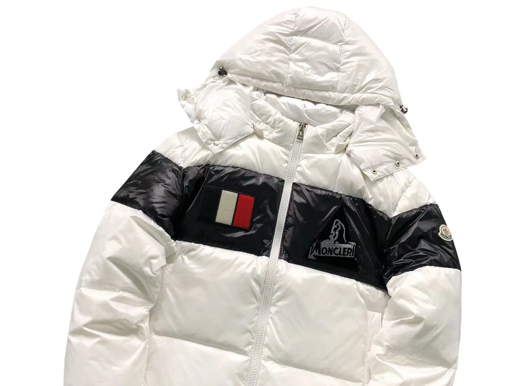 Moncler Gary Down Jacket – Men's Quilted Puffer in White